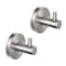 Kibi Circular Bathroom Towel & Robe Hook 2 Count KBA1401BN-2PC - alternate 1